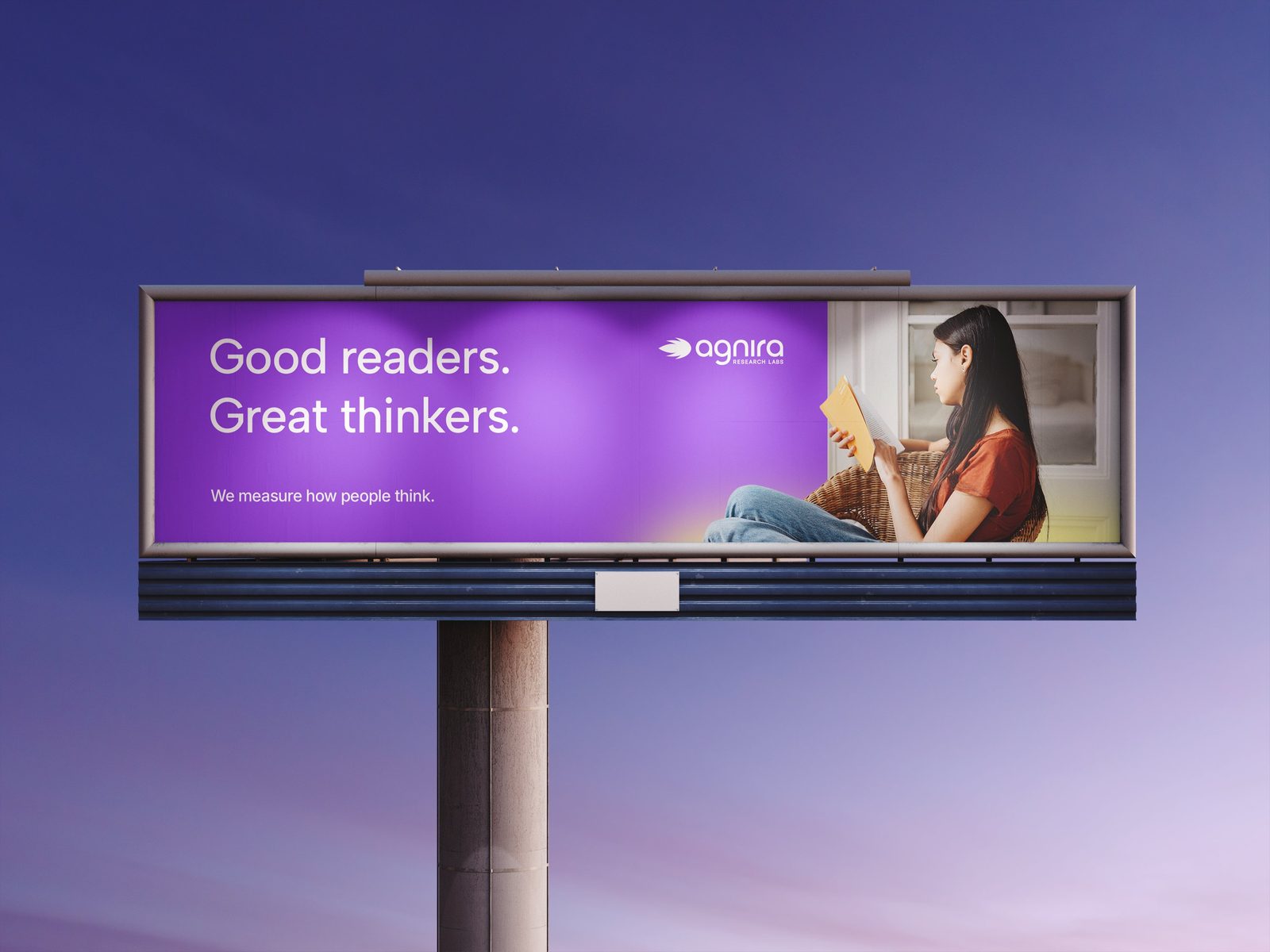 Agnira. Good readers. Great thinkers.